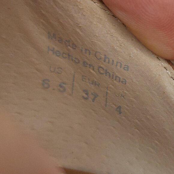 ALDO Multi Color Platform Wedge Sandals Women's Size US 6.5/ EUR 37 - Picture 10 of 11